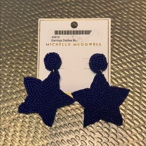 Michelle McDowell Blue Star Earrings
